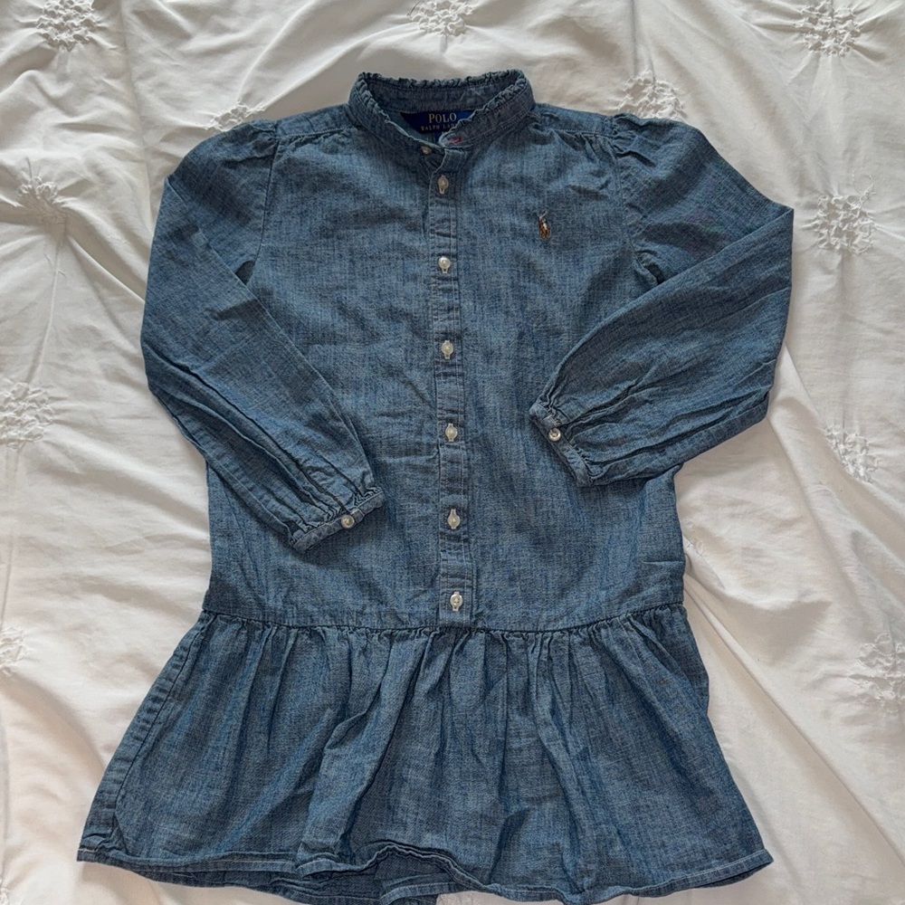 Polo by Ralph Lauren Blue Denim Dress